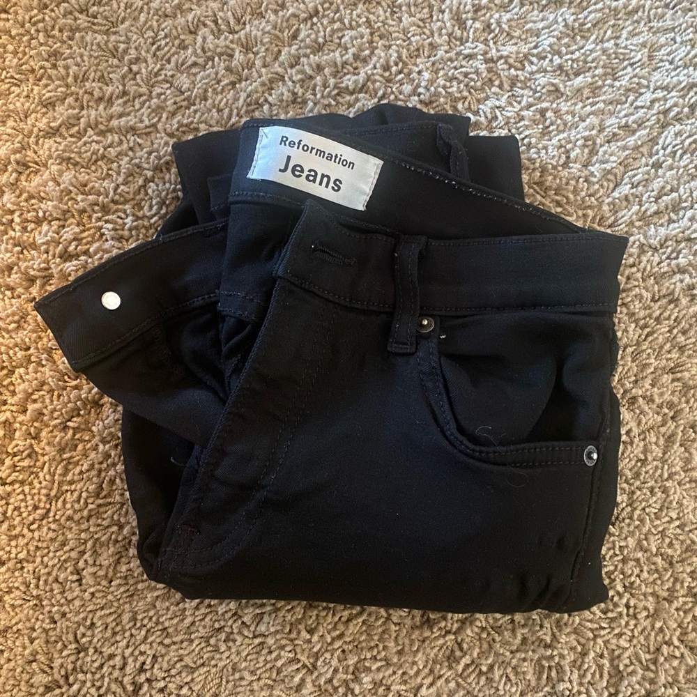 Black Reformation Skinny Jeans